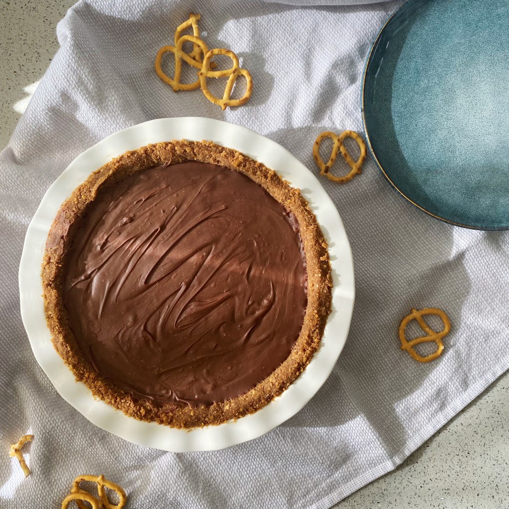 Chocolate and Pretzel Tart