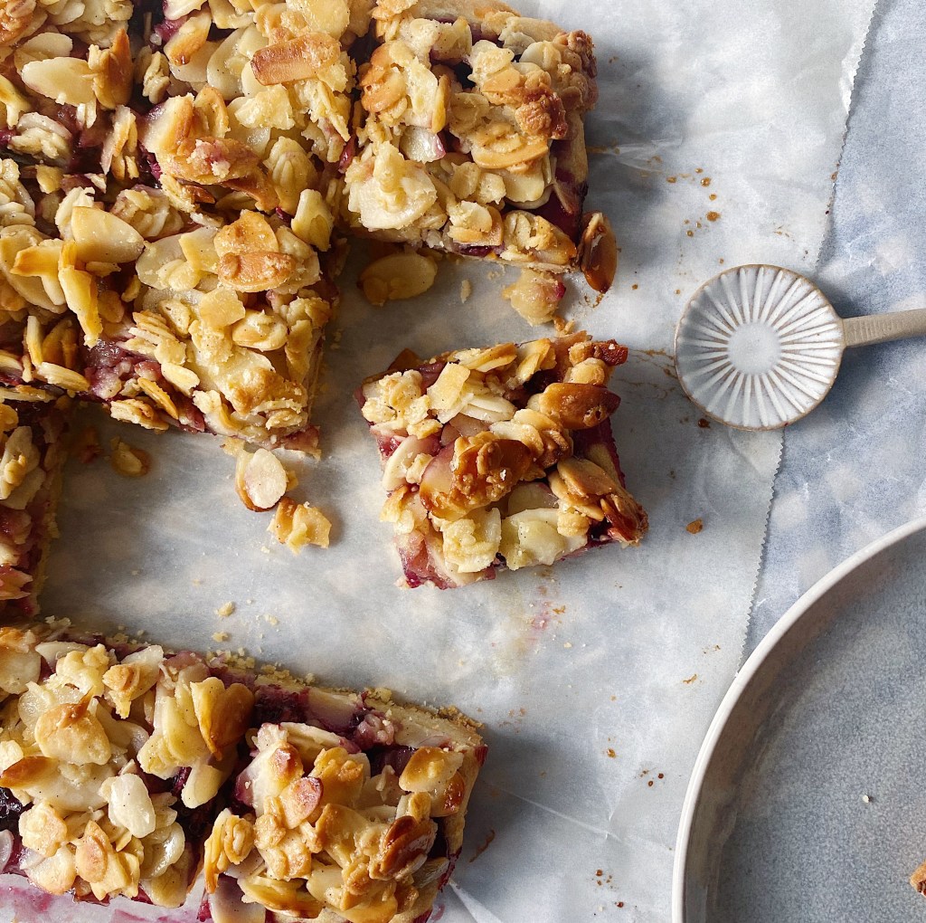 Blackberry and Almond&nbsp;Slice