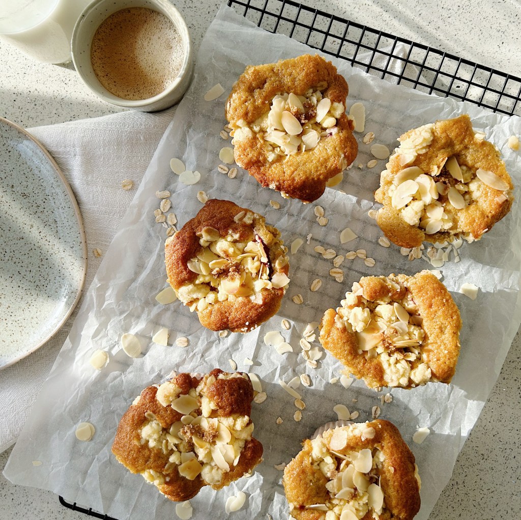 Plum Streusel Muffins