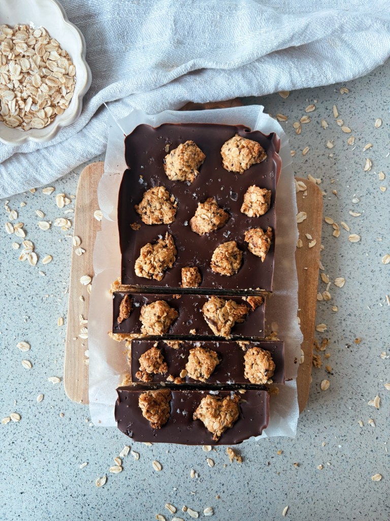 Peanut Butter & Chocolate Oat&nbsp;Slice